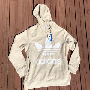 adidas hoodie cream